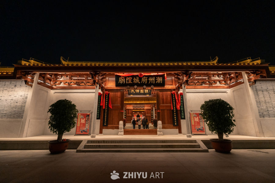 潮州府城隍庙夜景