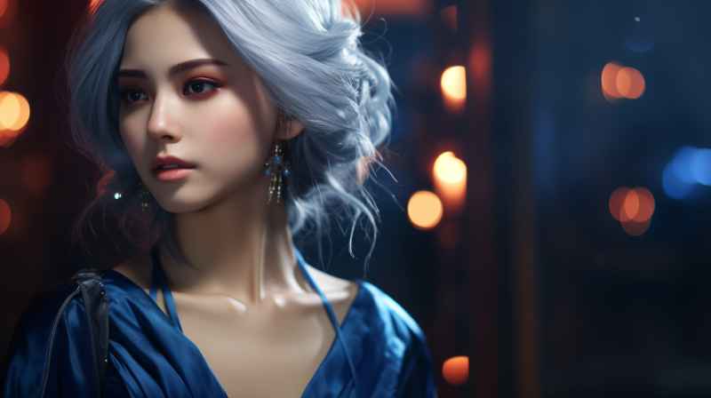 东方美人特写人物 18