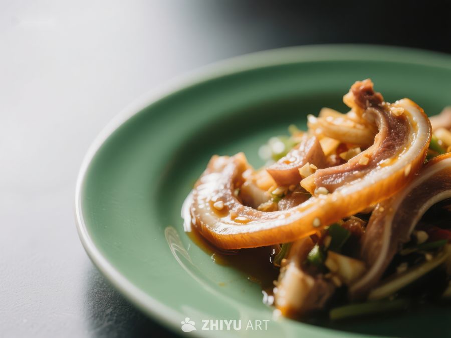盘中美味鱿鱼拌菜 1110