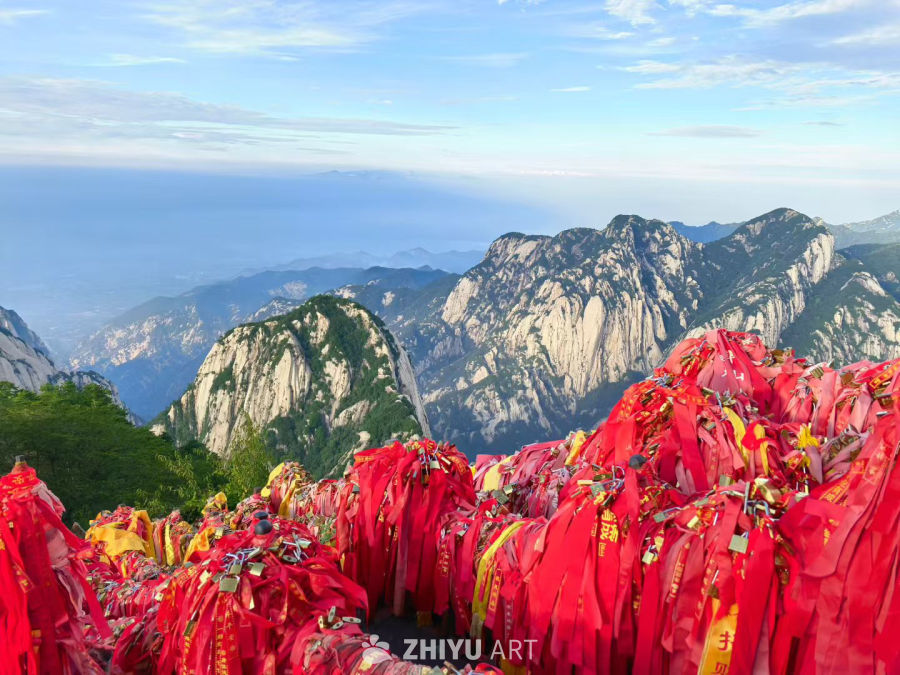 山顶的风景真的很美