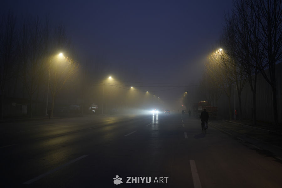 夜幕下的城市