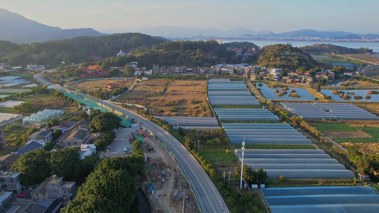 航拍福州新农村 2