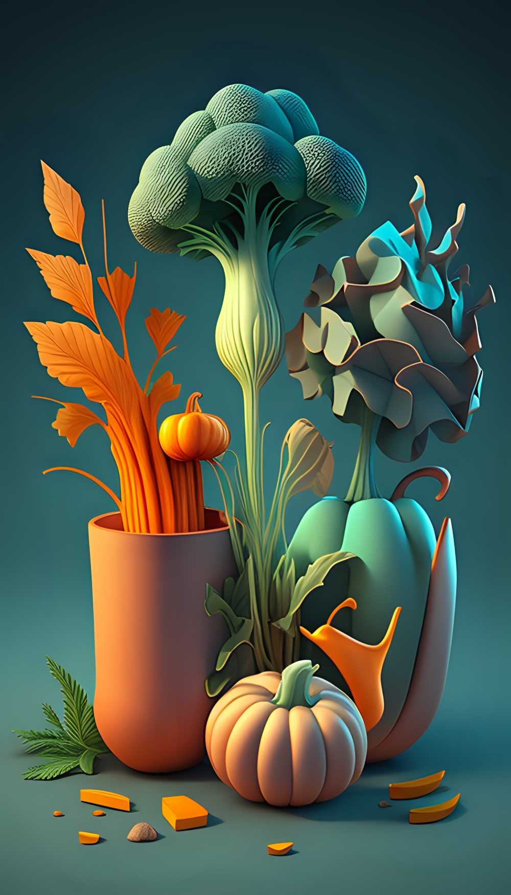 3d蔬菜