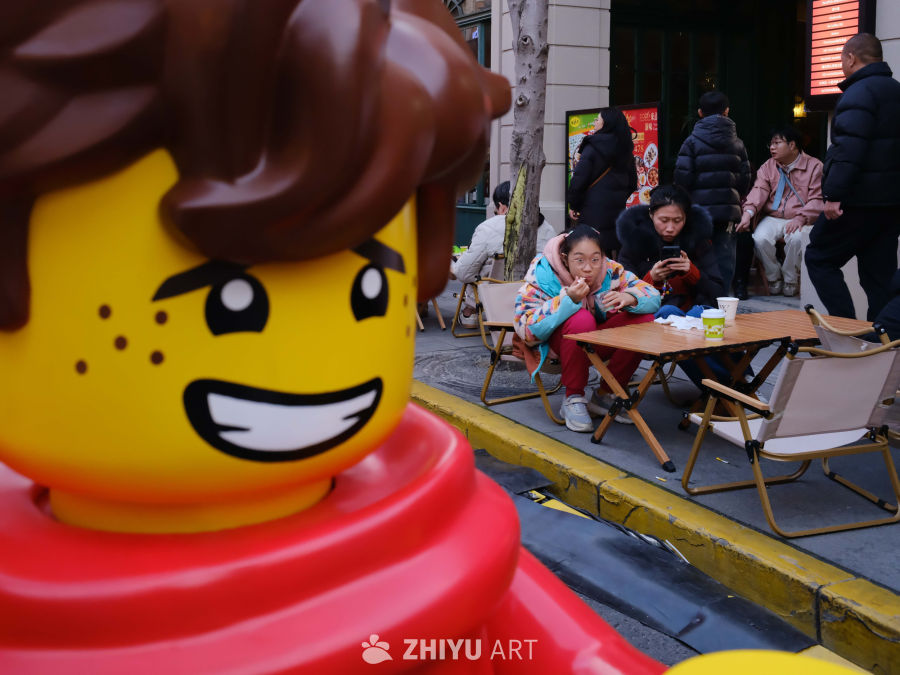 乐高街头：悠闲时光