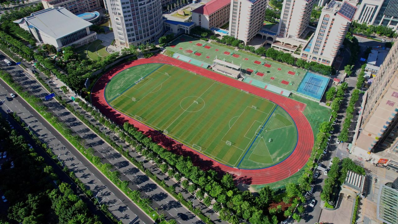 航拍泉州一中东海校区