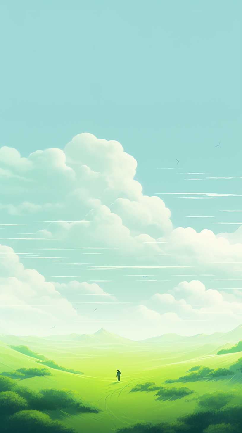 浅绿色背景图