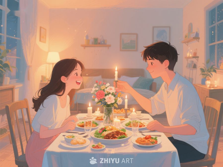 温馨晚餐时光 835