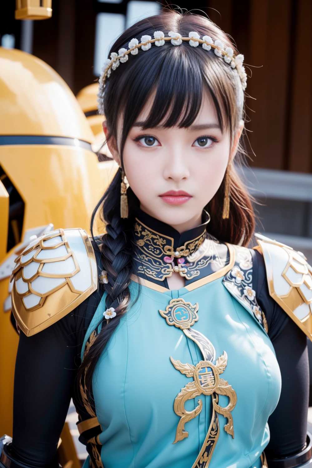 铠甲美女