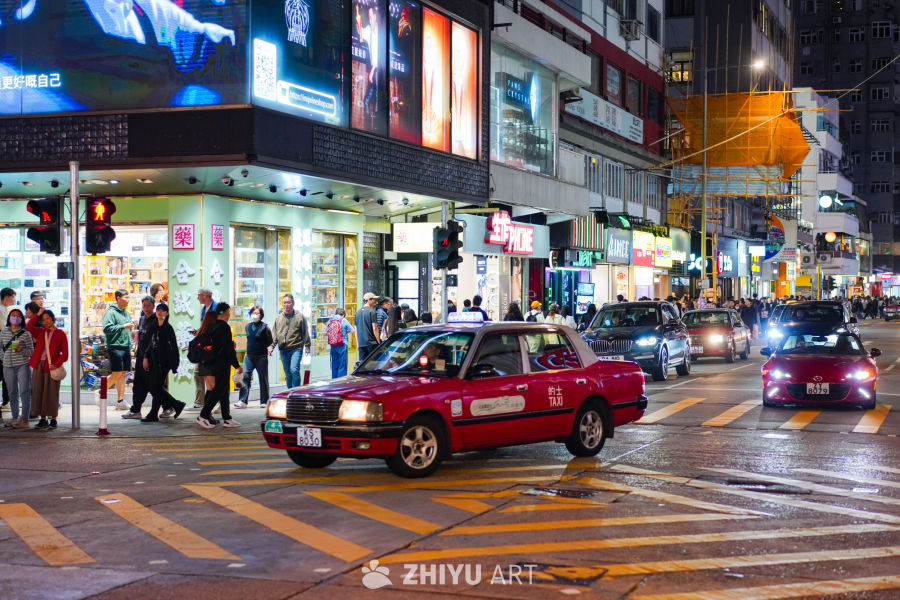 香港尖沙咀夜景扫街 21