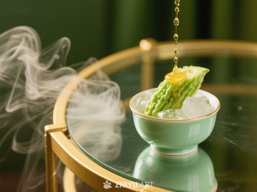 冰镇苦瓜滴油，烟雾缭绕 30