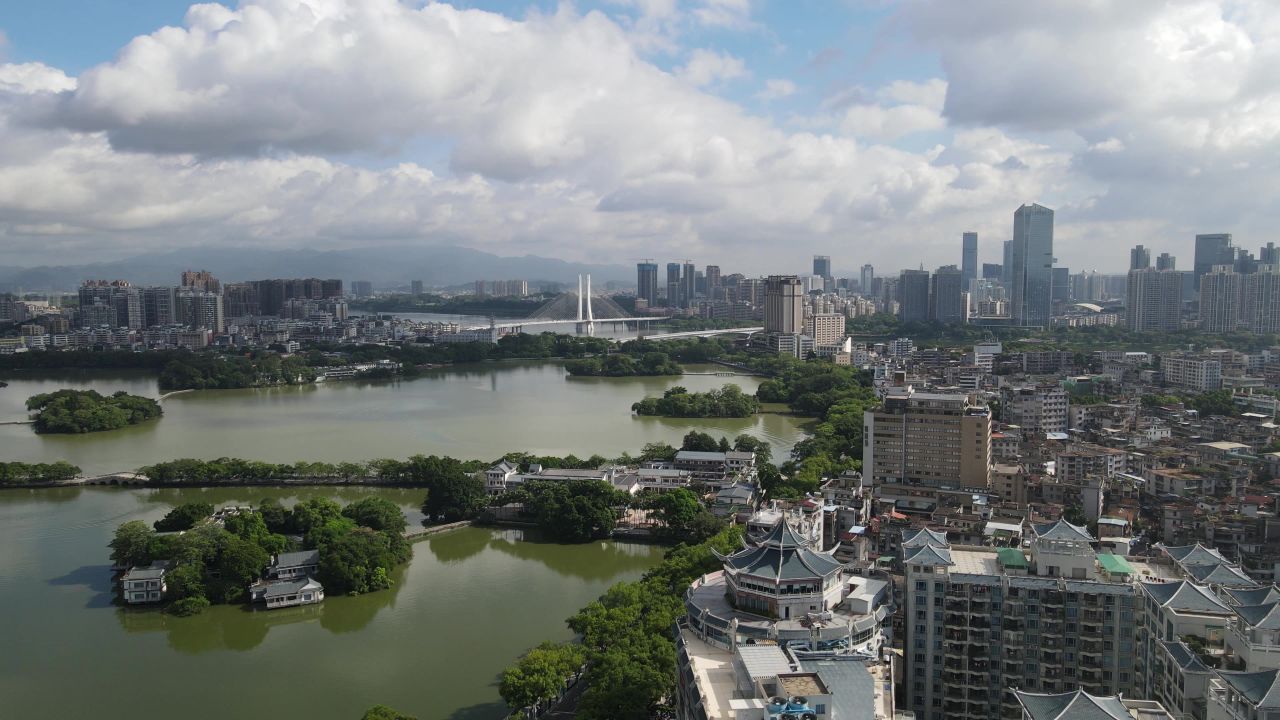 惠州西湖航拍