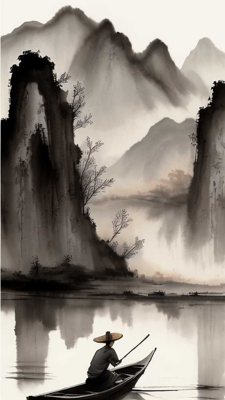 山水画插画