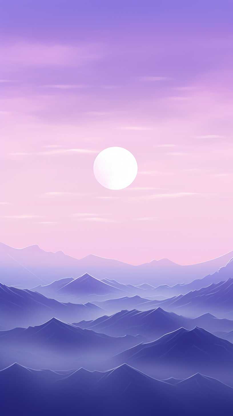 紫色唯美背景图