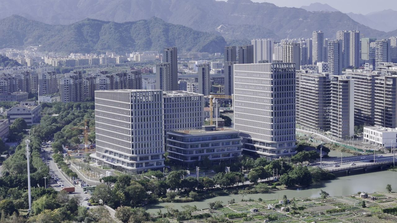 湿地与城市建筑 4