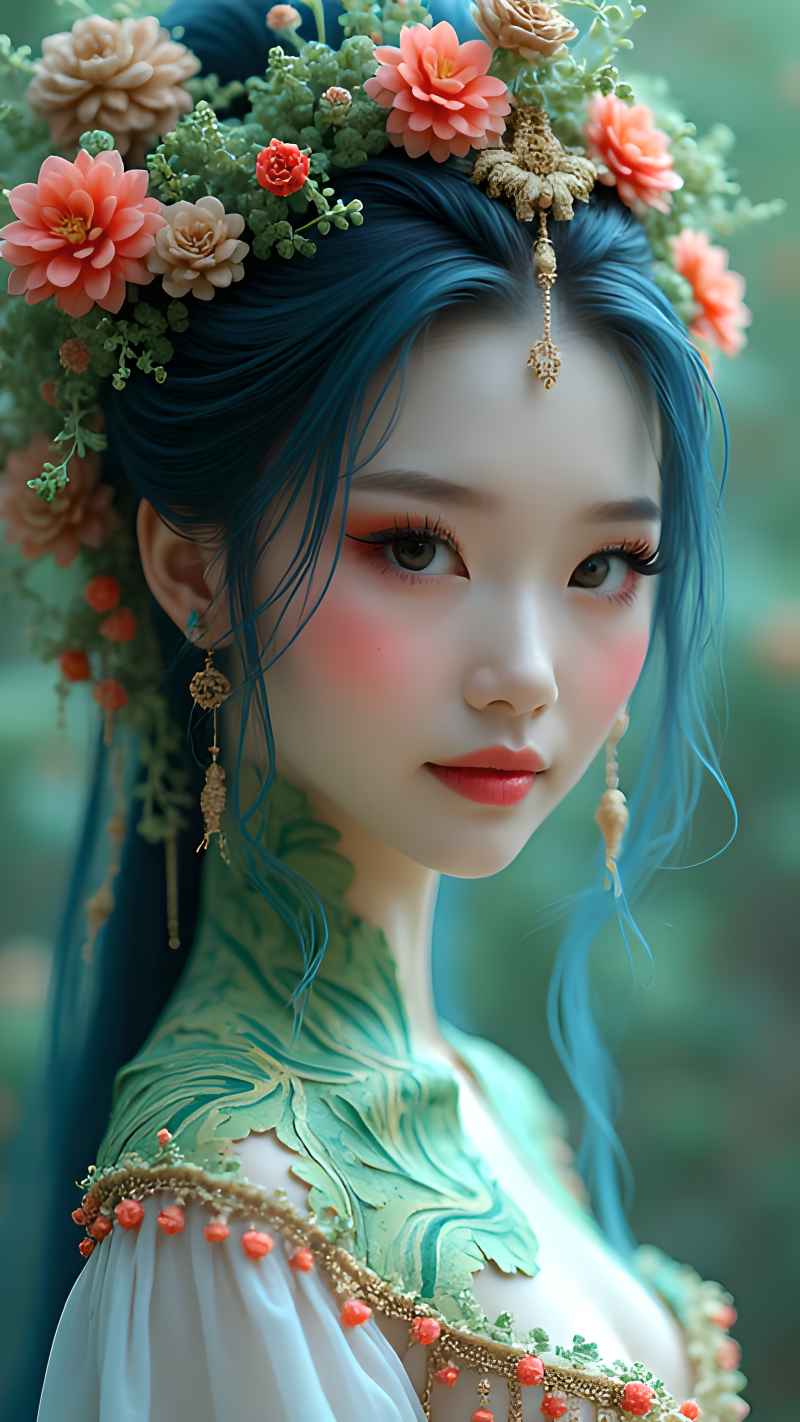 艺术美女新中式主体系列 63