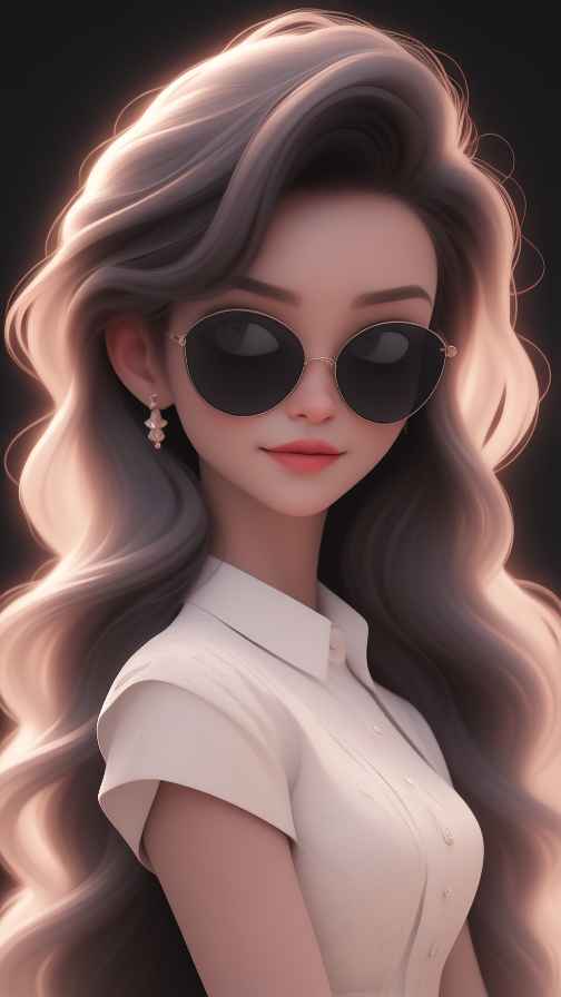 可爱头像美女质感