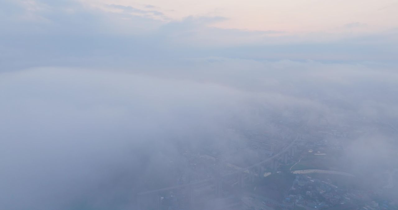 贵州安顺平坝城市风光航拍 32