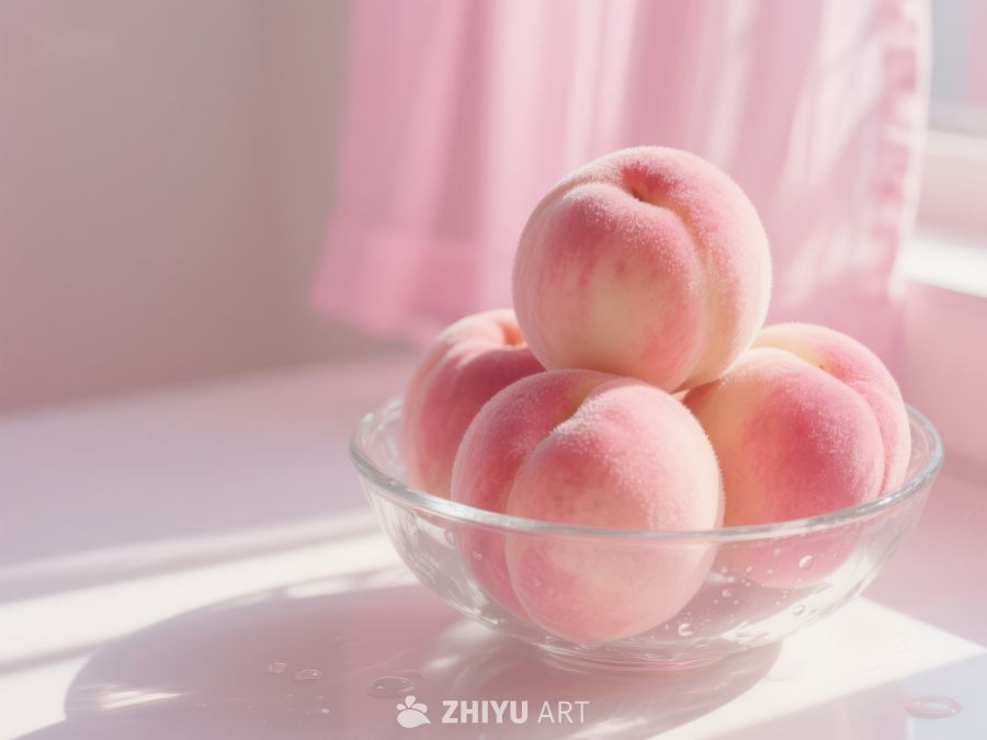 阳光下的桃子 774