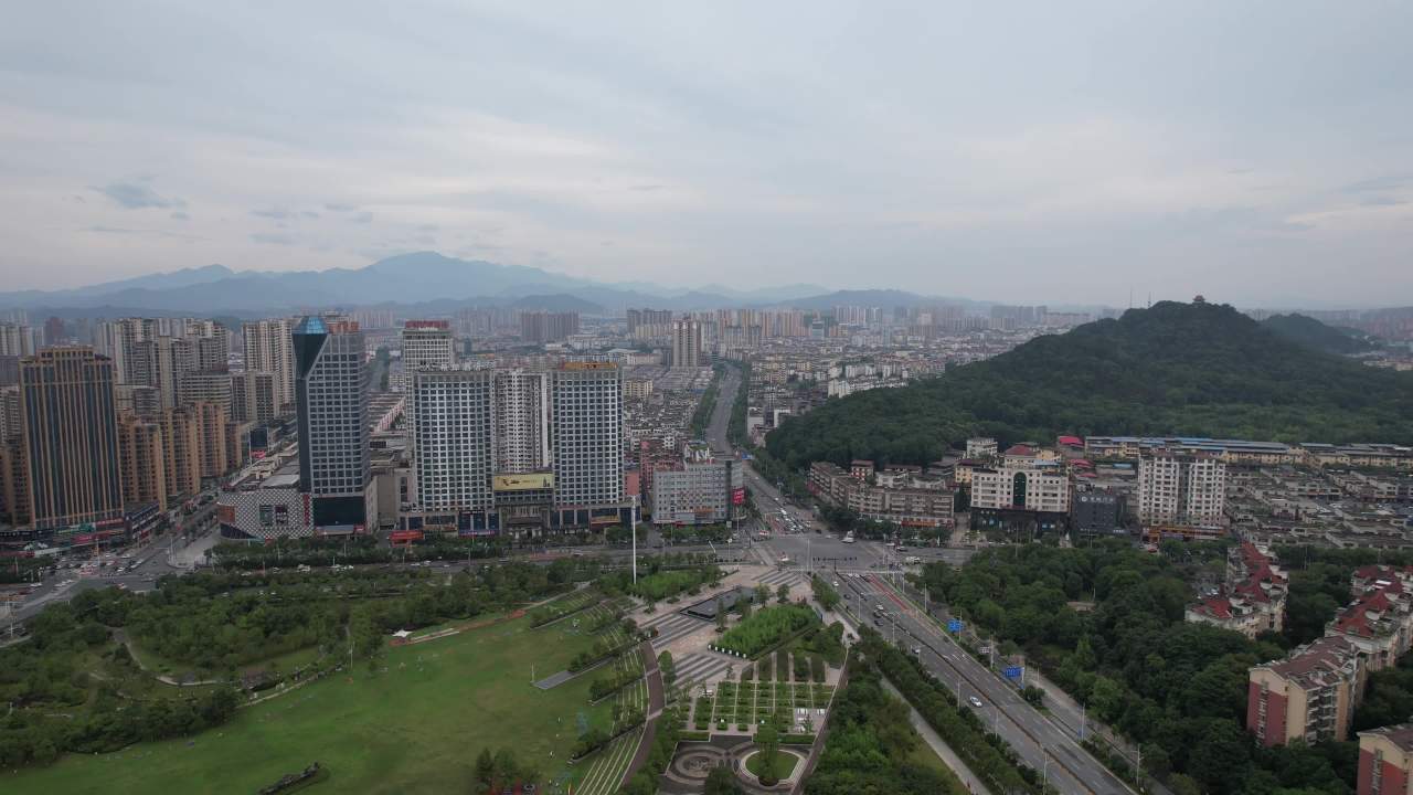 城市全景俯瞰