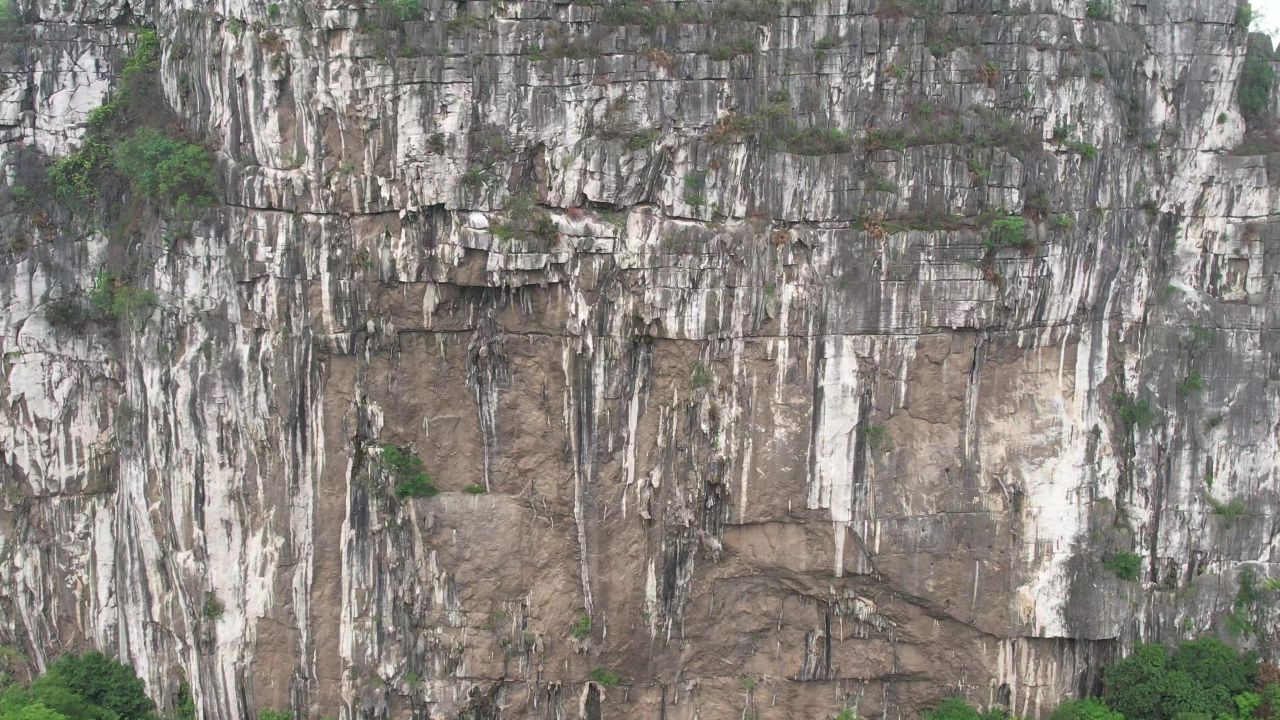 广西桂林山水风光航拍 
