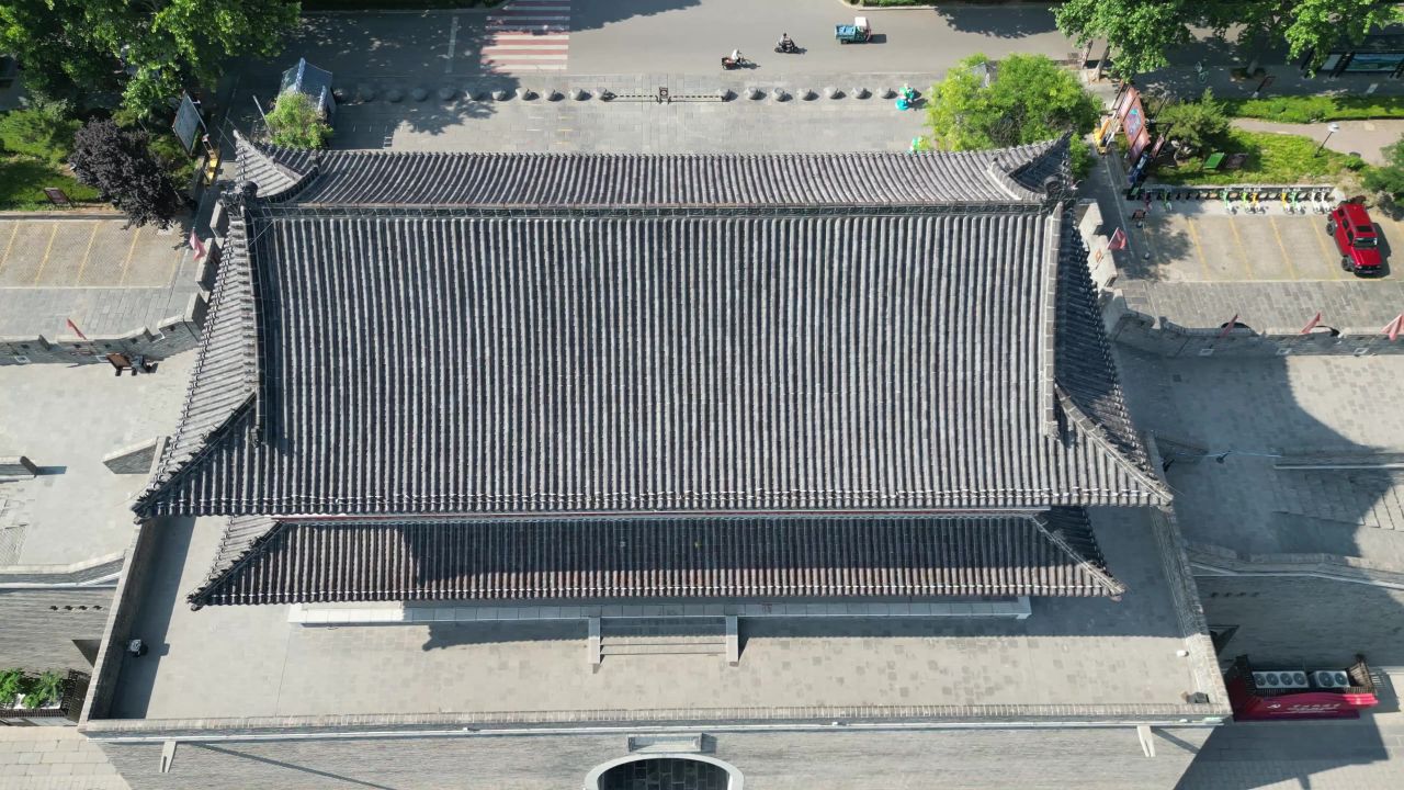 山东潍坊青州古城阜财门城楼