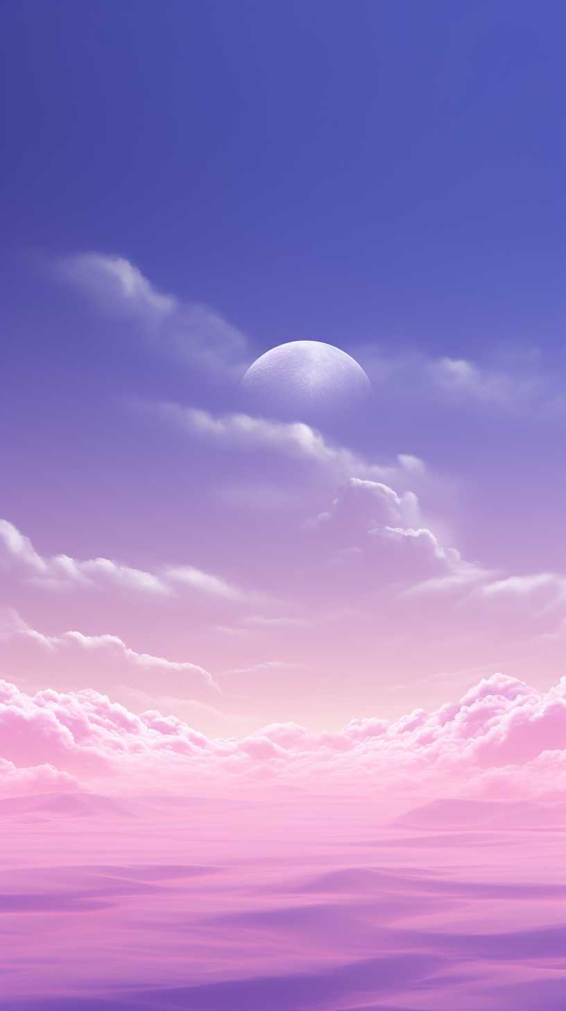 紫色唯美背景图