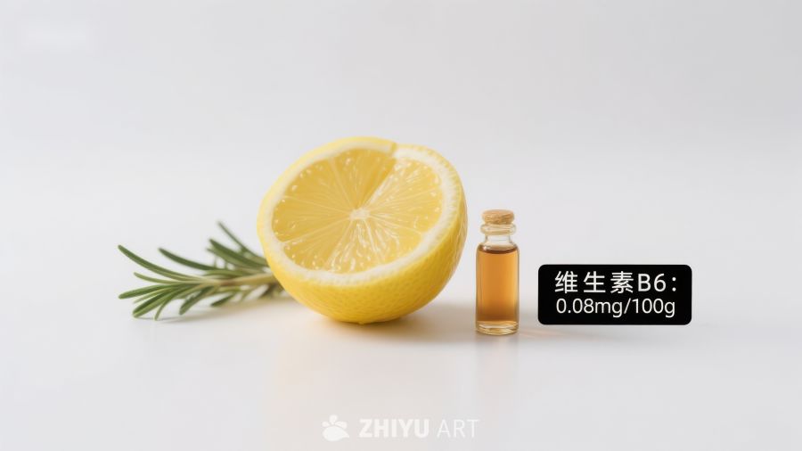 柠檬与维生素B6含量展示