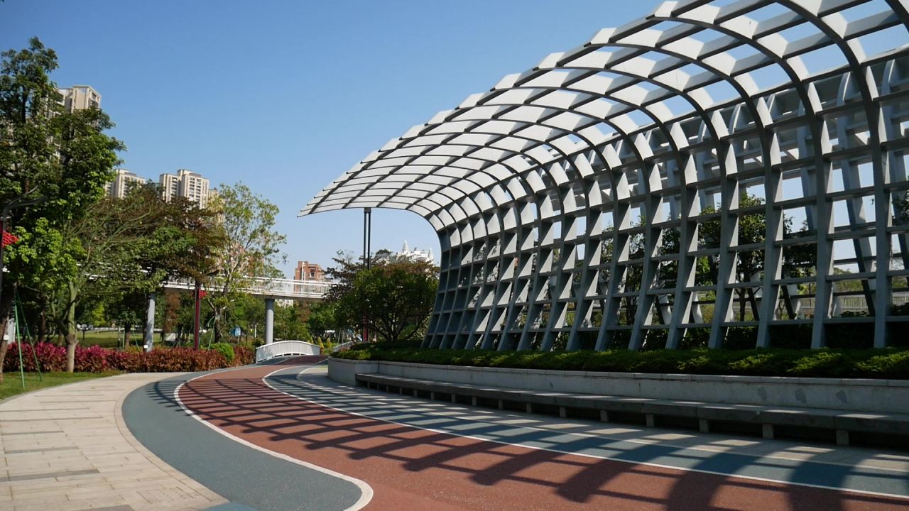 公园小路一景