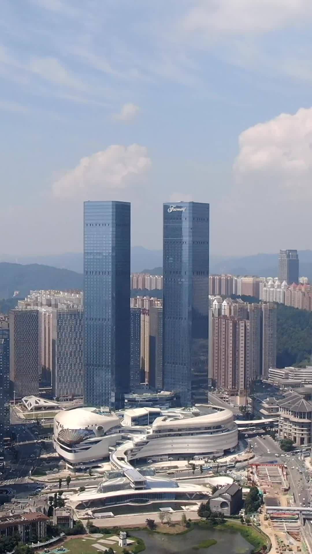 现代都市天际线