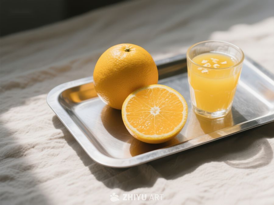 橙子与橙汁，阳光下的清新组合 55