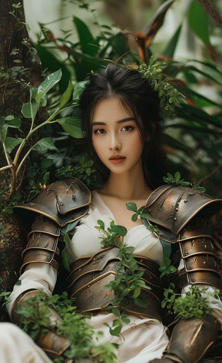 野人美女户外植物 27