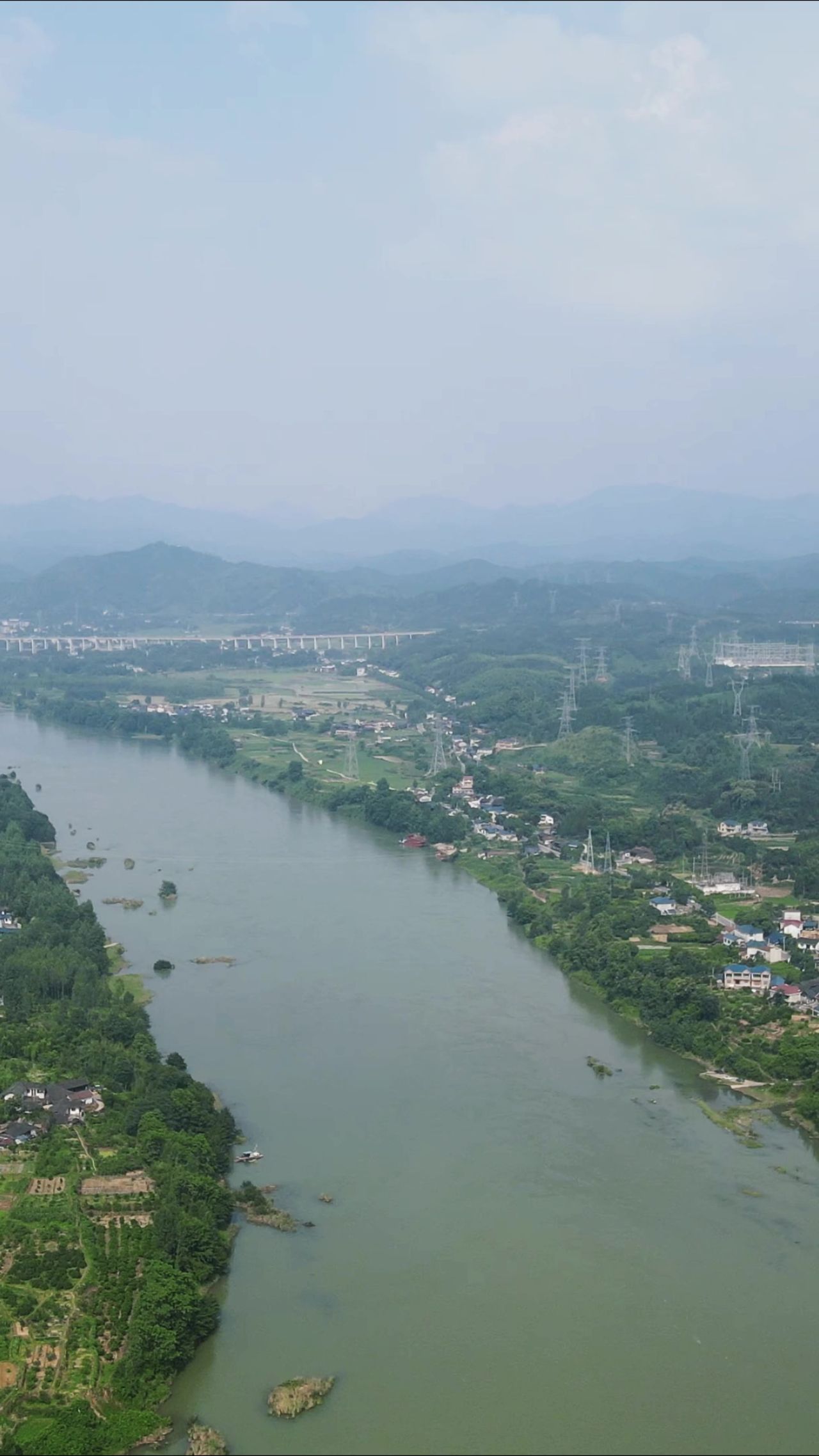  航拍祖国大好河山竖屏