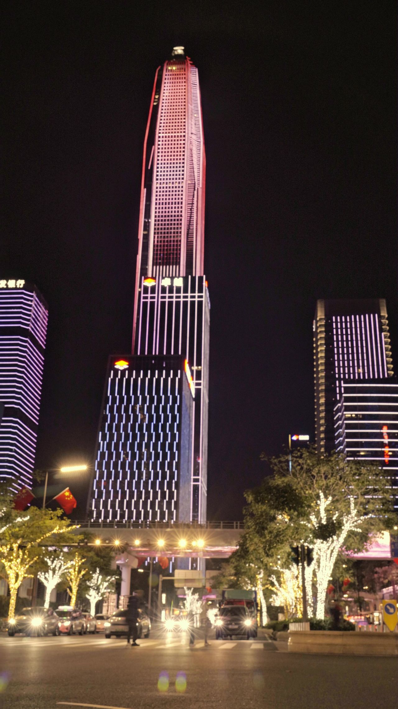 夜幕都市斑马线 1