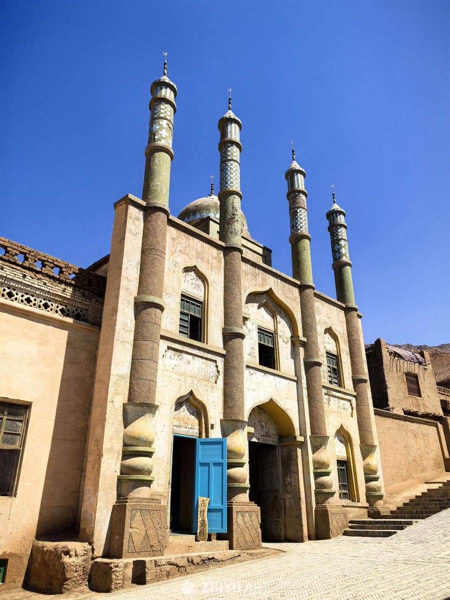 沙漠中的清真寺
