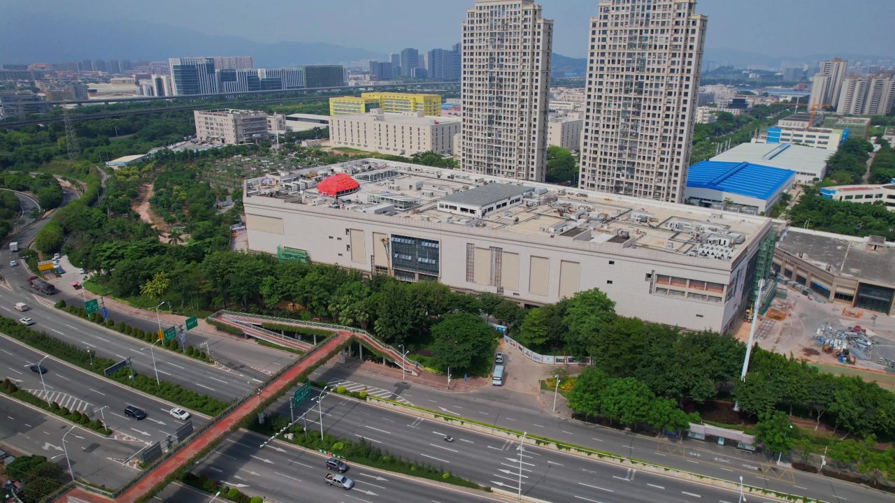 航拍厦门杏林万达广场 3