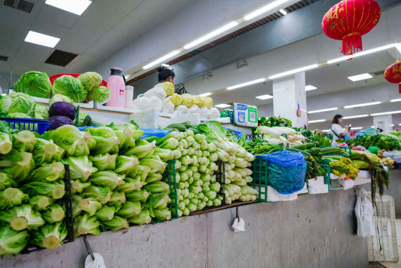 菜场的蔬菜 49