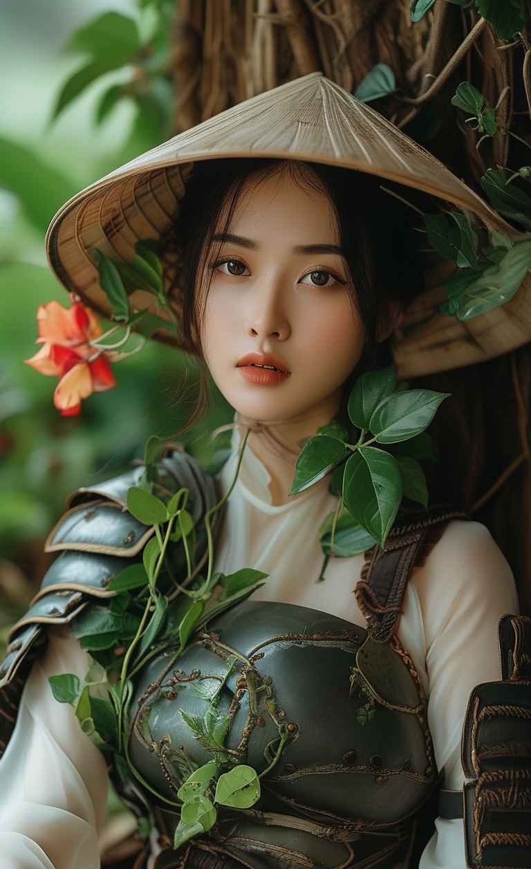 野人美女户外植物 22