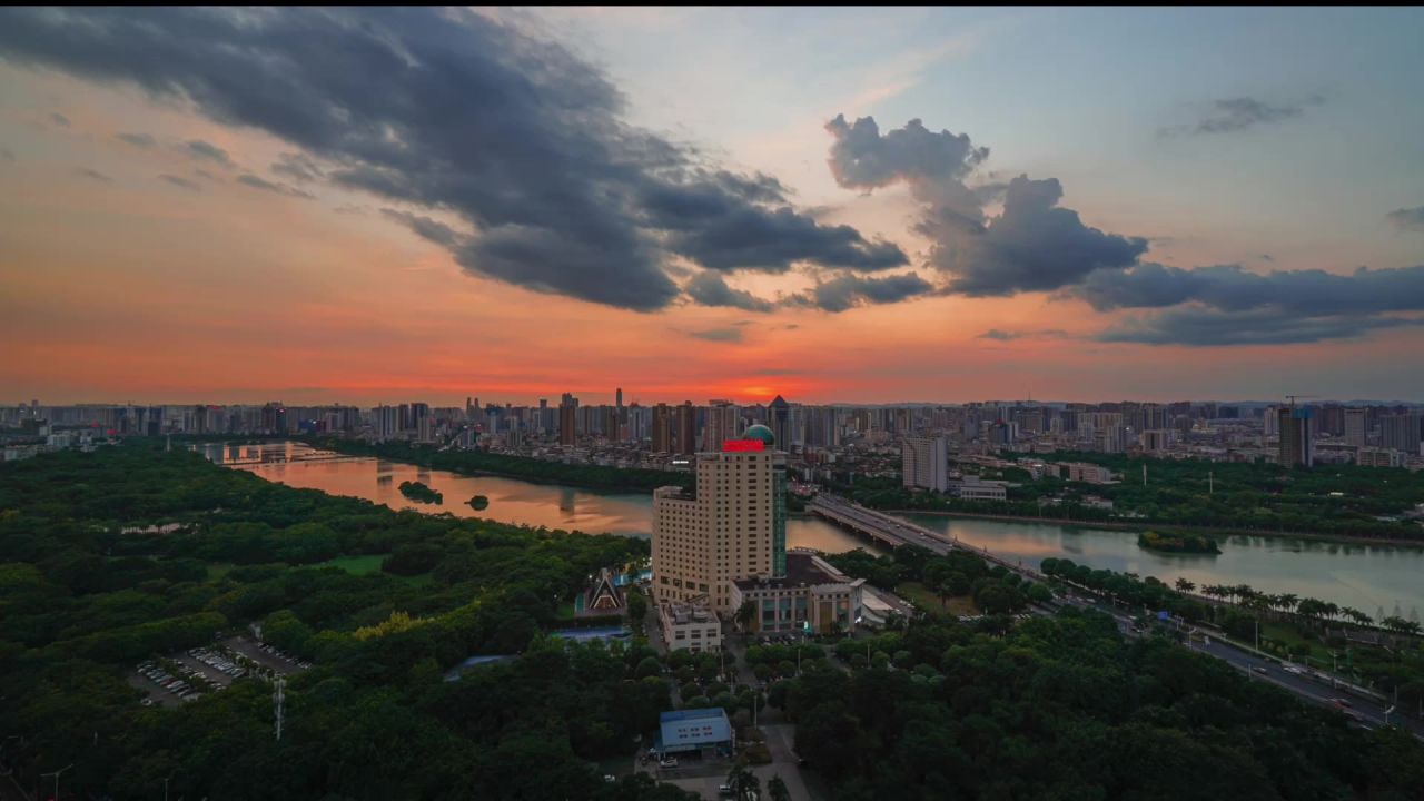 南湖大道延时