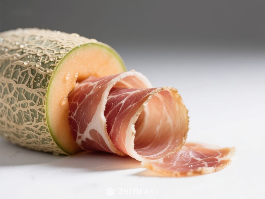 蜜瓜配火腿，美食组合