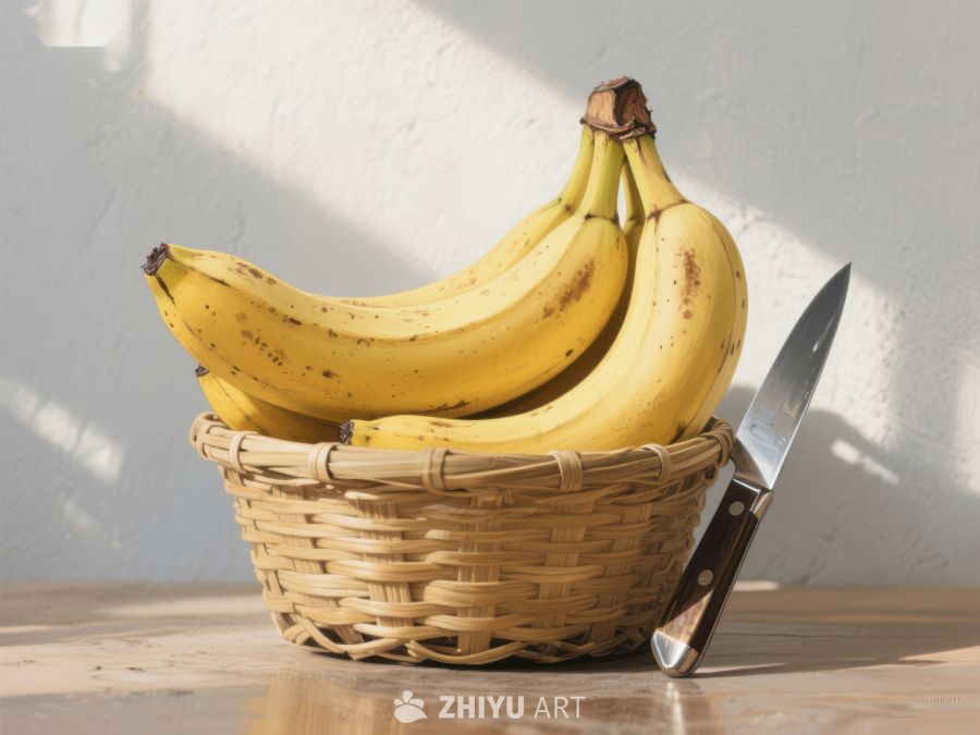 篮子里的香蕉与刀具 224