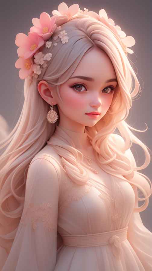 可爱治愈女孩