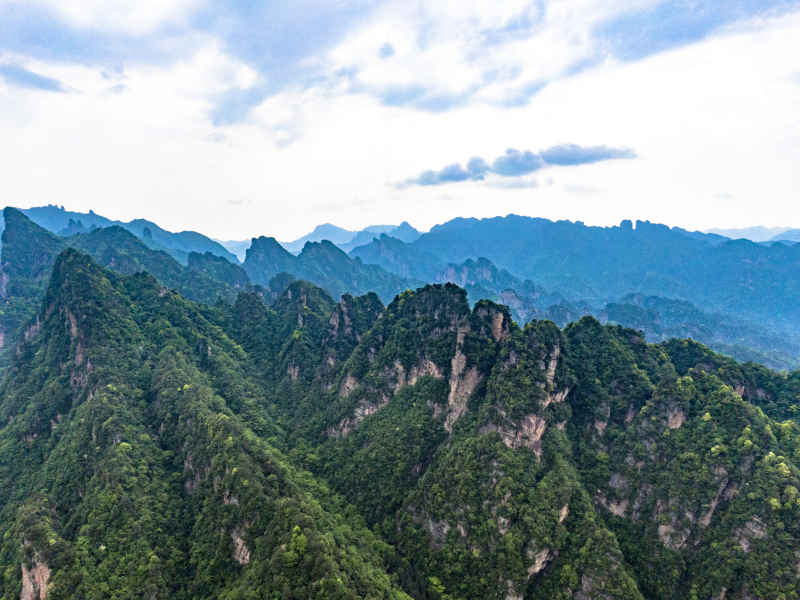 湖南张家界山川地貌
