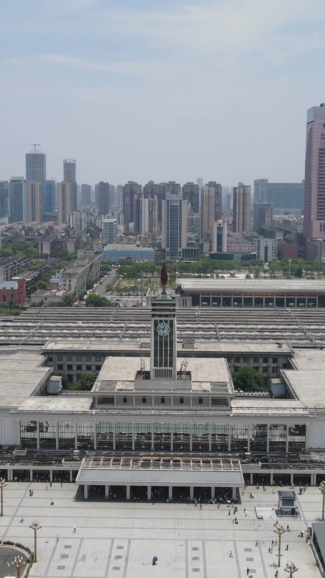 火车站全景俯瞰