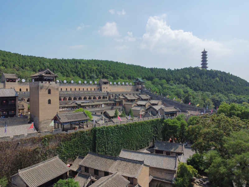 航拍山西晋城古建风光 10