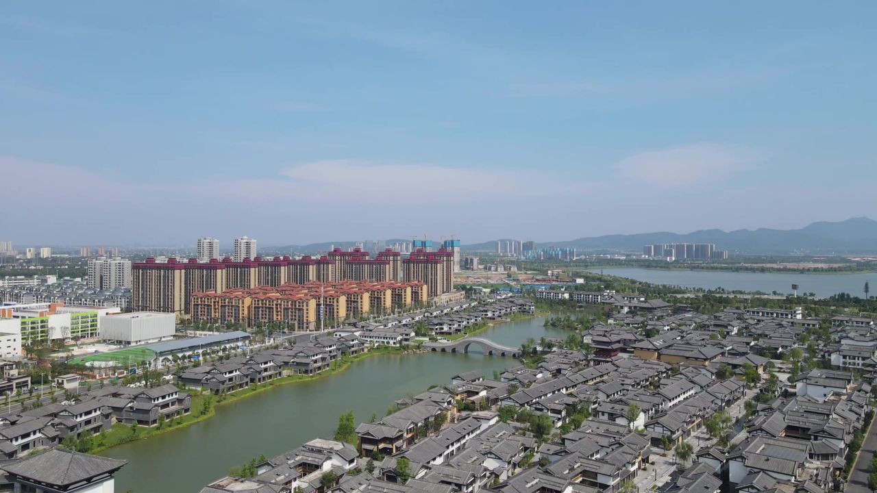 湖南 常德 司马古镇 航拍