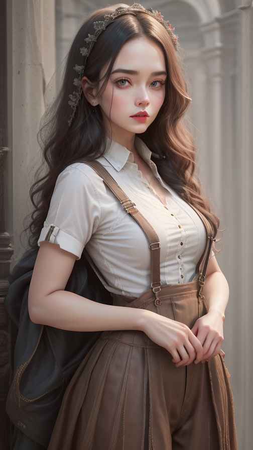 吊带高级美女