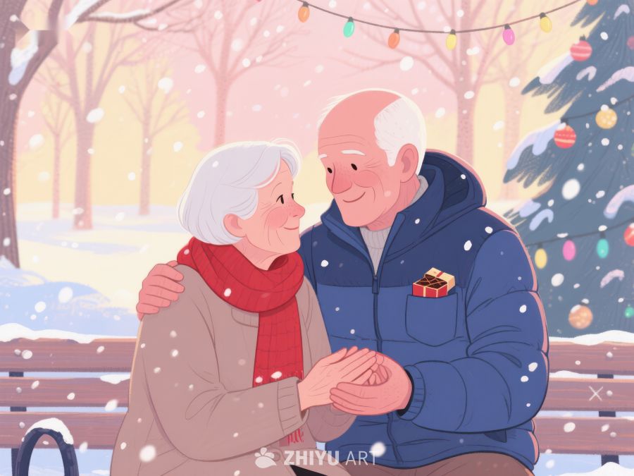 冬日公园里的温馨时刻 106