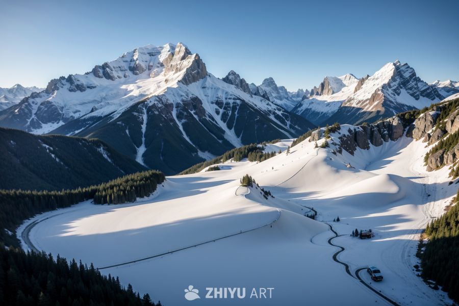雪山 52