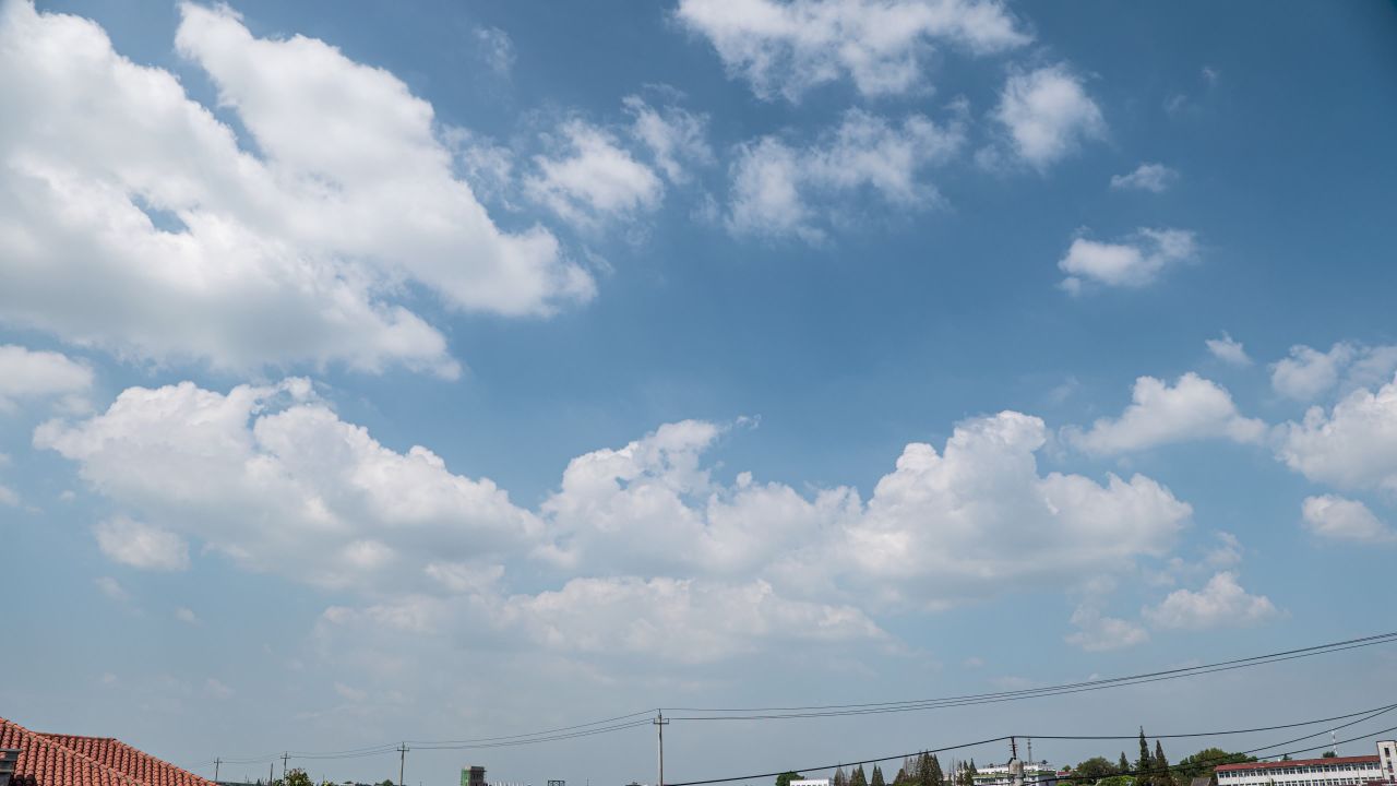 云彩延时4K实拍镜头