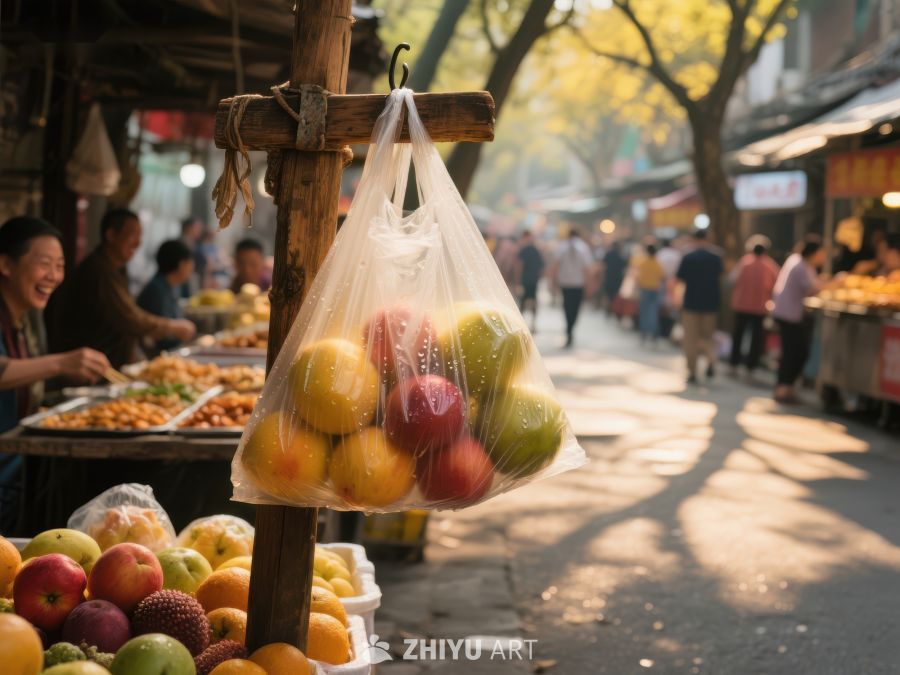 街头市场水果摊位 269